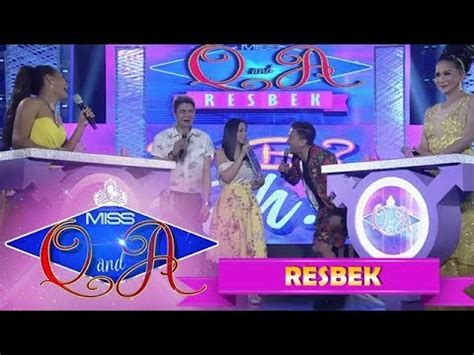 barbie anderson|It's Showtime Miss Q & A Resbek: Princess Santillan vs. Barbie Anderson .